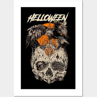 HELLOWEEN VTG Posters and Art